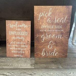 Wedding Signs